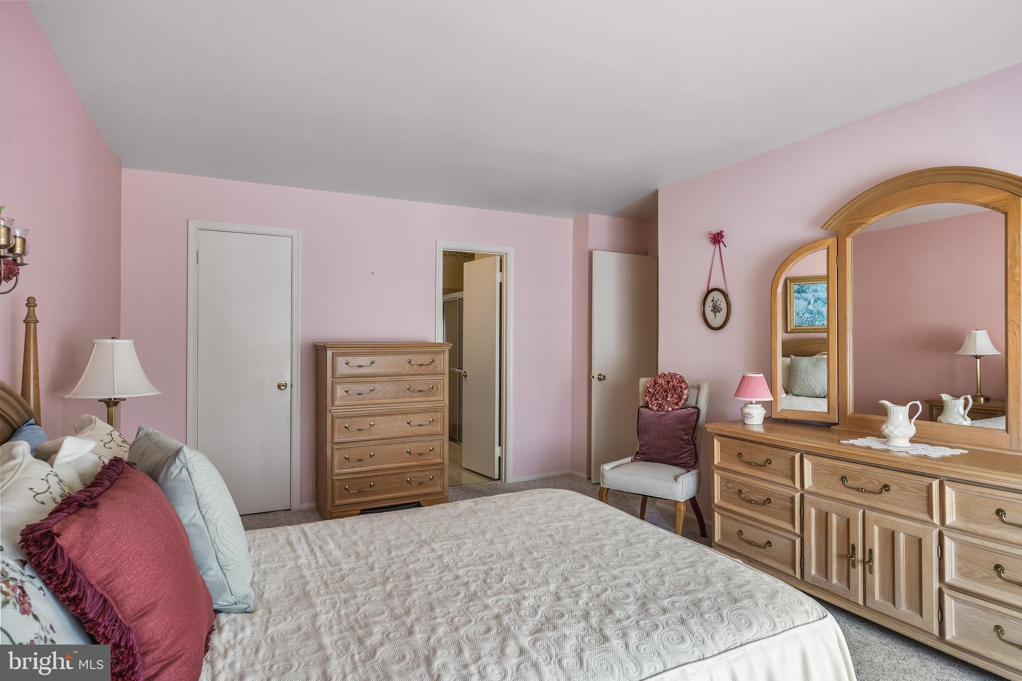 3522B Neils Court Mount Laurel, NJ 08054 - Photo 10 of 25 a bedroom with a bed and a dresser