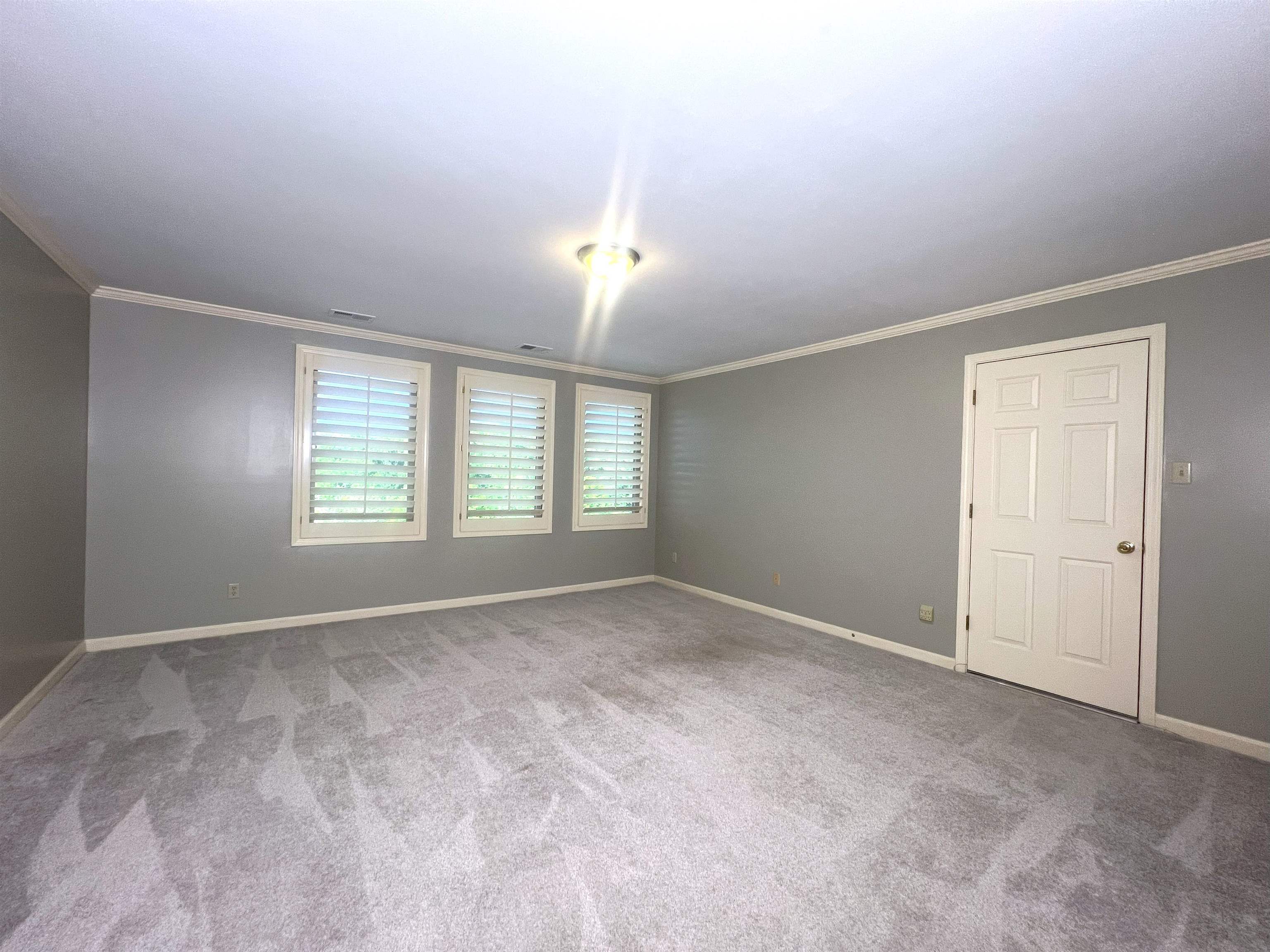 2055 Bobbitt Road Williston, TN 38076 - Photo 27 of 40 Empty room with carpet floors, ornamental molding, and baseboards