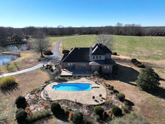 2055 Bobbitt Road Williston, TN 38076 - Photo 39 of 40 Aerial view with a water view and a rural view