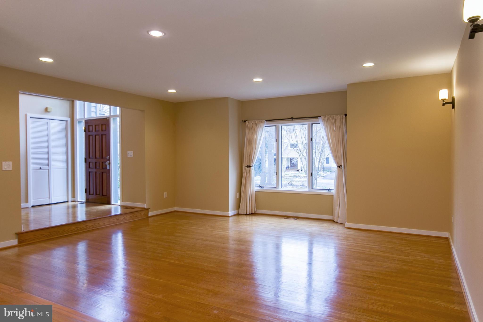 11407 Fieldstone Lane Reston, VA 20191 - Photo 3 of 30 Sunken Living Room with large windows