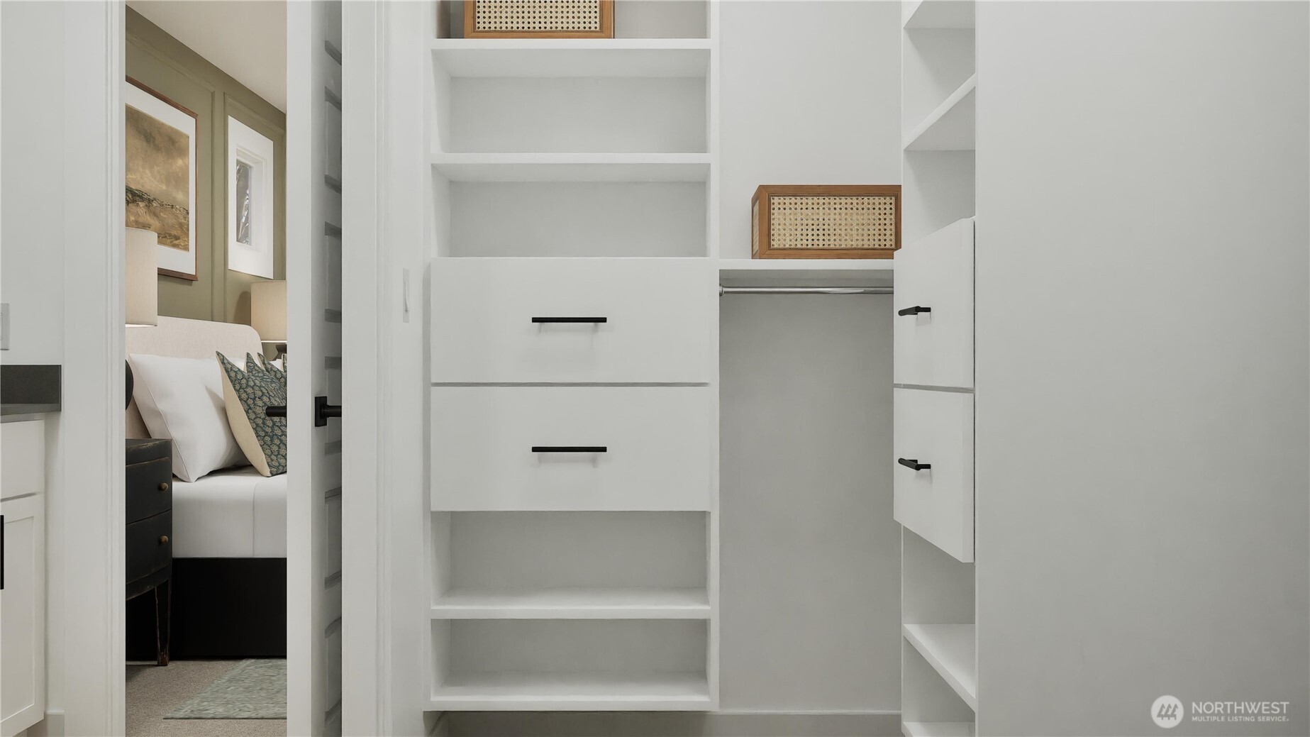 547 Silver Frost Drive Sequim, WA 98382 - Photo 9 of 15 a view of walk in closet with empty racks