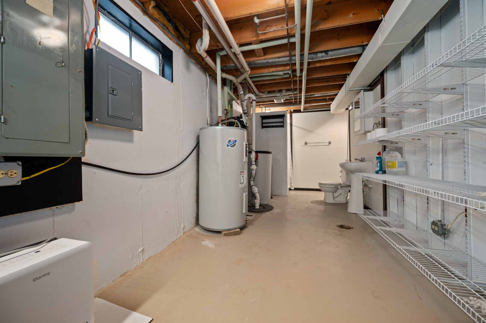 7961 Base Line Road Kingston, IL 60145 - Photo 54 of 55 a utility room with dryer and washer