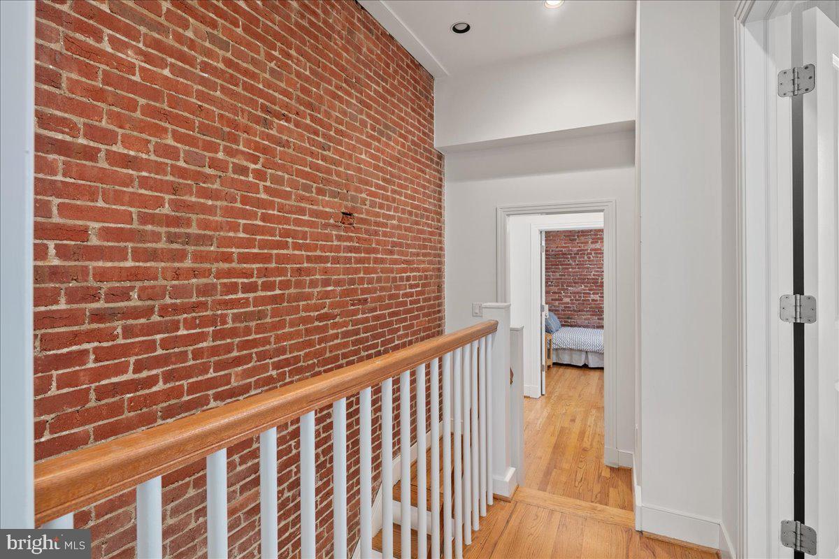 603 P Street Northwest Washington, DC 20001 - Photo 28 of 57 a view of a brick wall