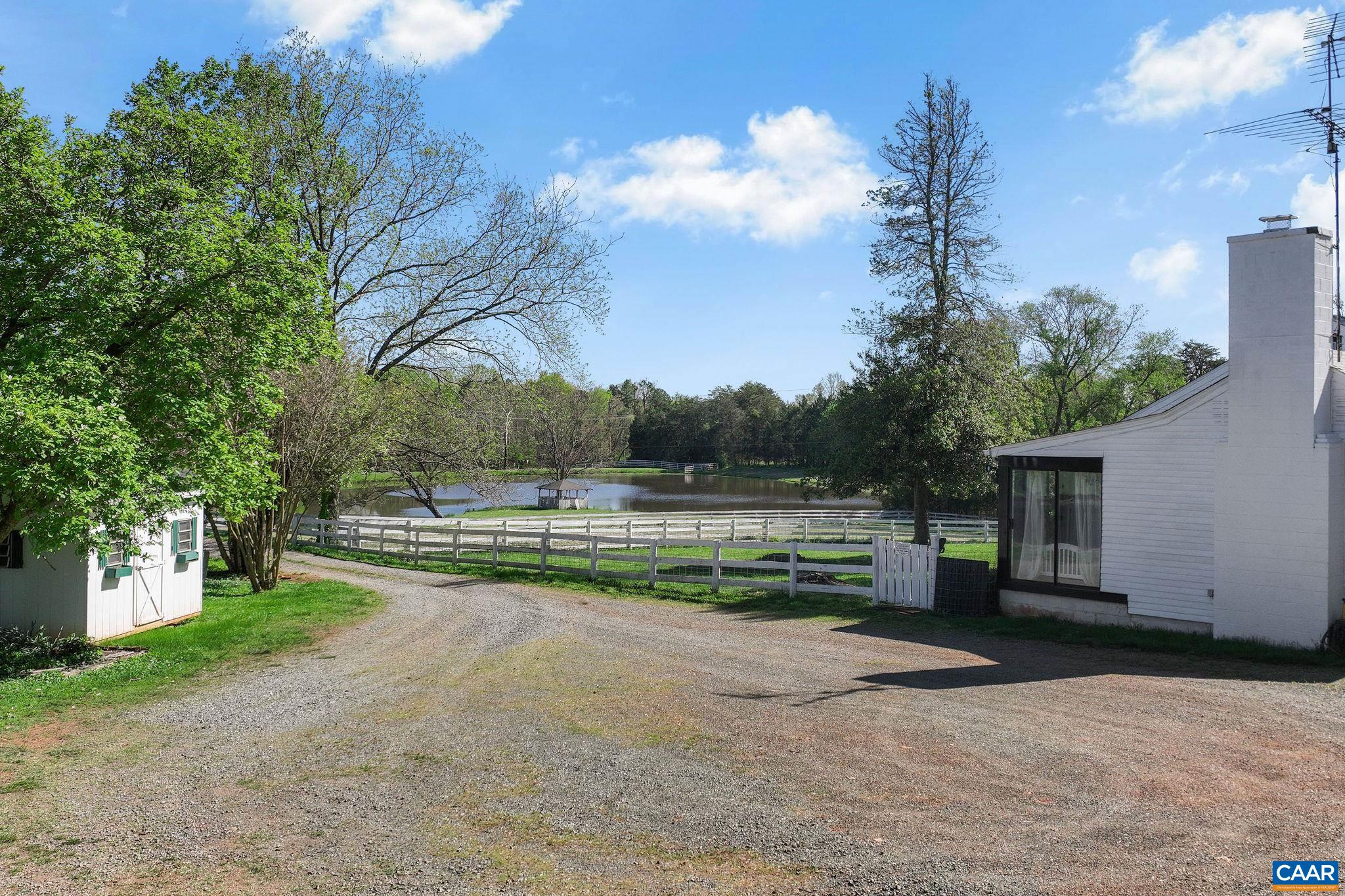 5374 Gordonsville Road Keswick, VA 22947 - Photo 31 of 35 a view of a garden with an trees