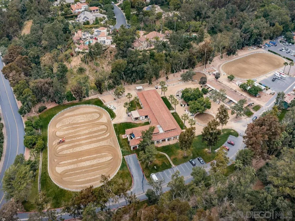 17116 Paseo Hermosa, Unit A Rancho Santa Fe, CA 92067 - Photo 42 of 47 an aerial view of a house