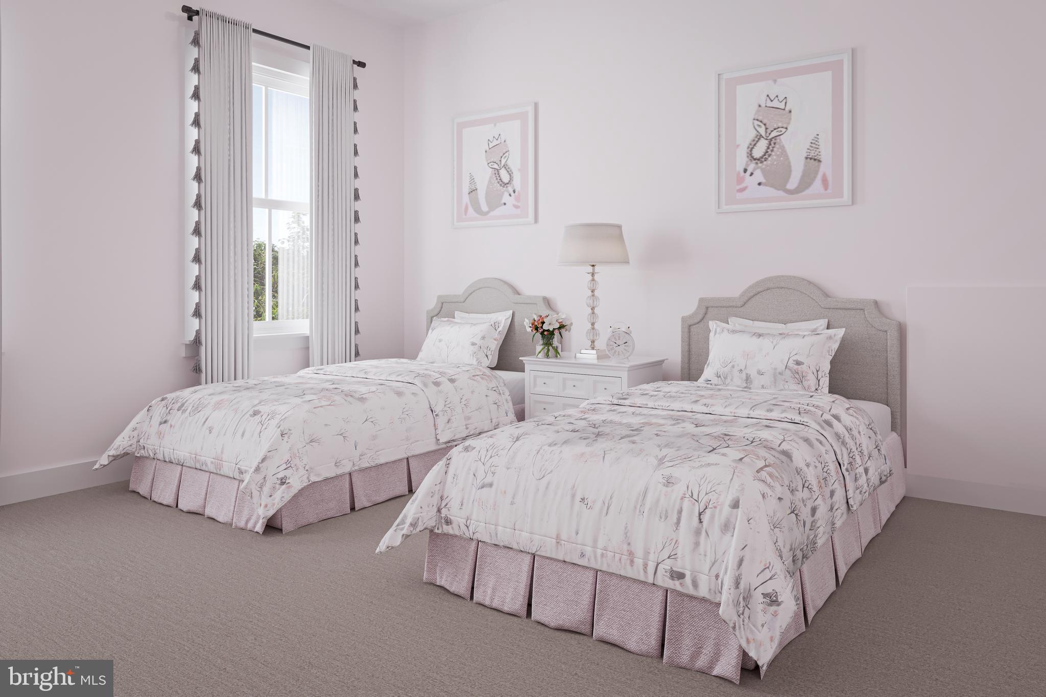 8 Blazing Star Street Frederick, MD 21702 - Photo 9 of 15 a bedroom with two beds and painting on the wall