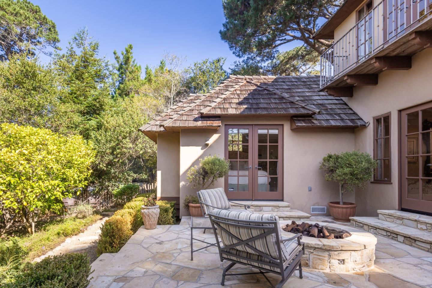0 Southeast Corner Of Monte Verde & 10th Avenue Carmel, CA 93921 - Photo 24 of 24 a view of a patio with table and chairs and potted plants