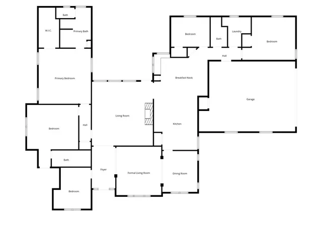 a picture of floor plan