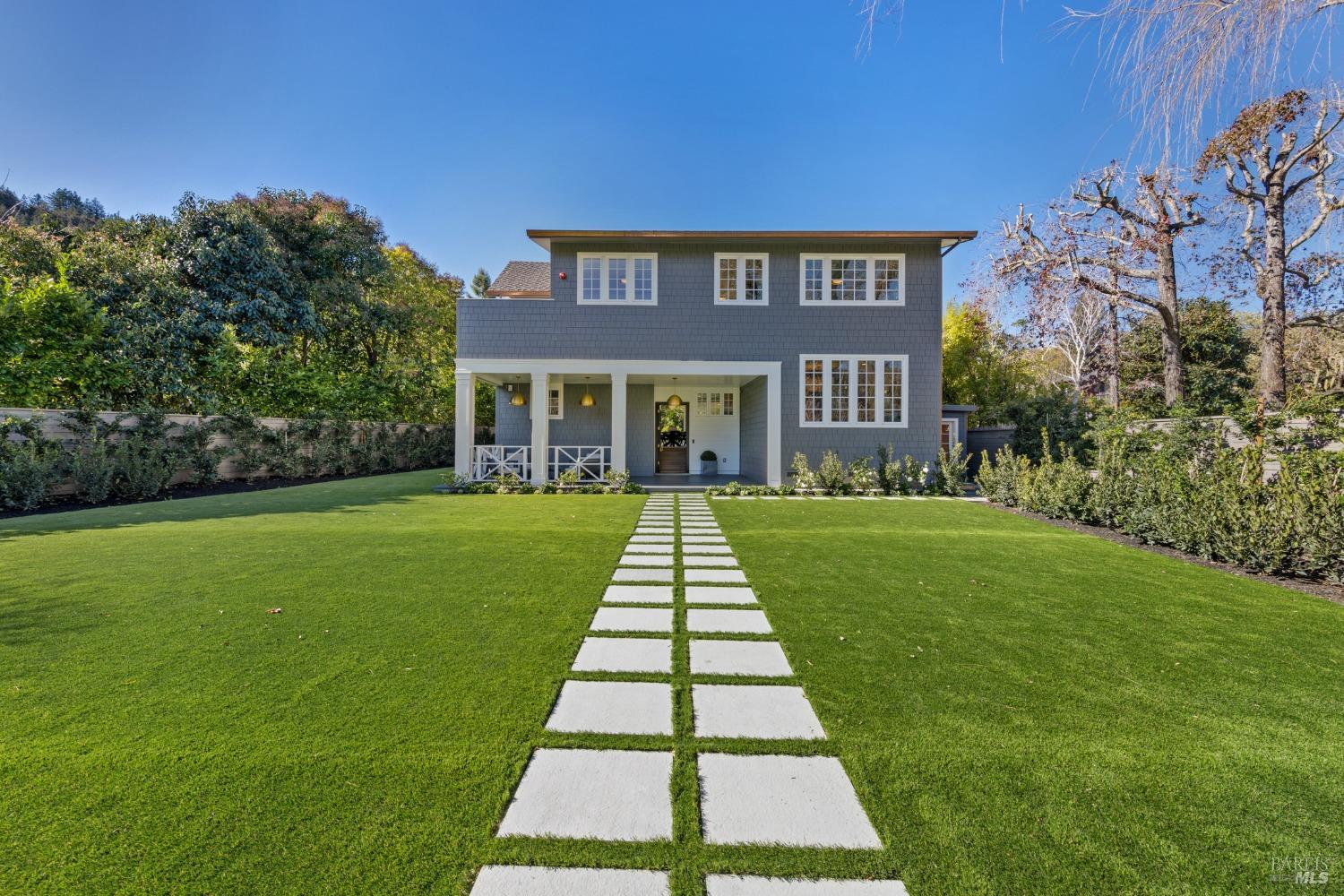 20 Allen Avenue Ross, CA 94957 - Photo 1 of 1 a front view of a house with a yard