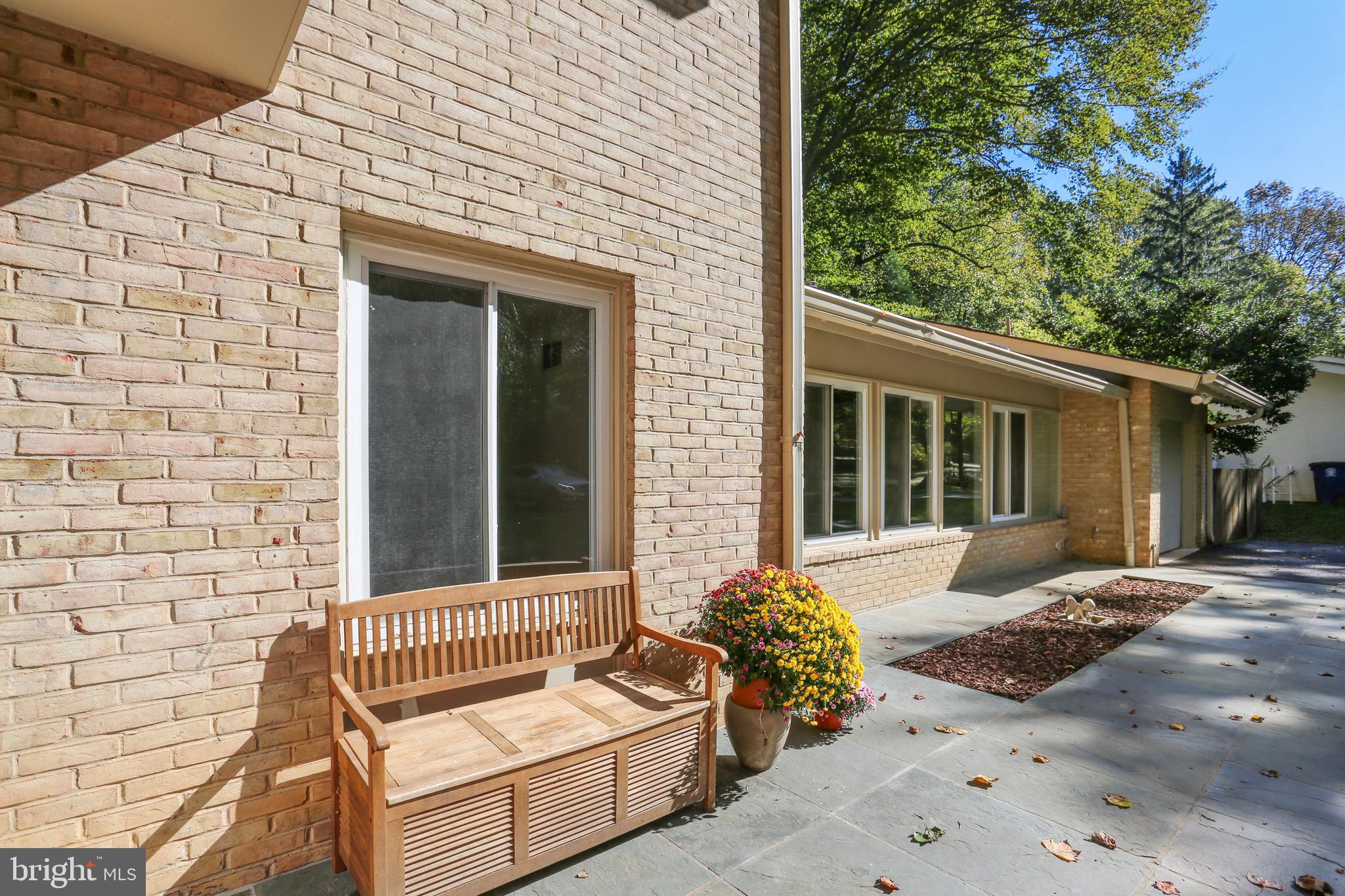 7504 Hamilton Spring Road Bethesda, MD 20817 - Photo 39 of 52 Front patio is so inviting