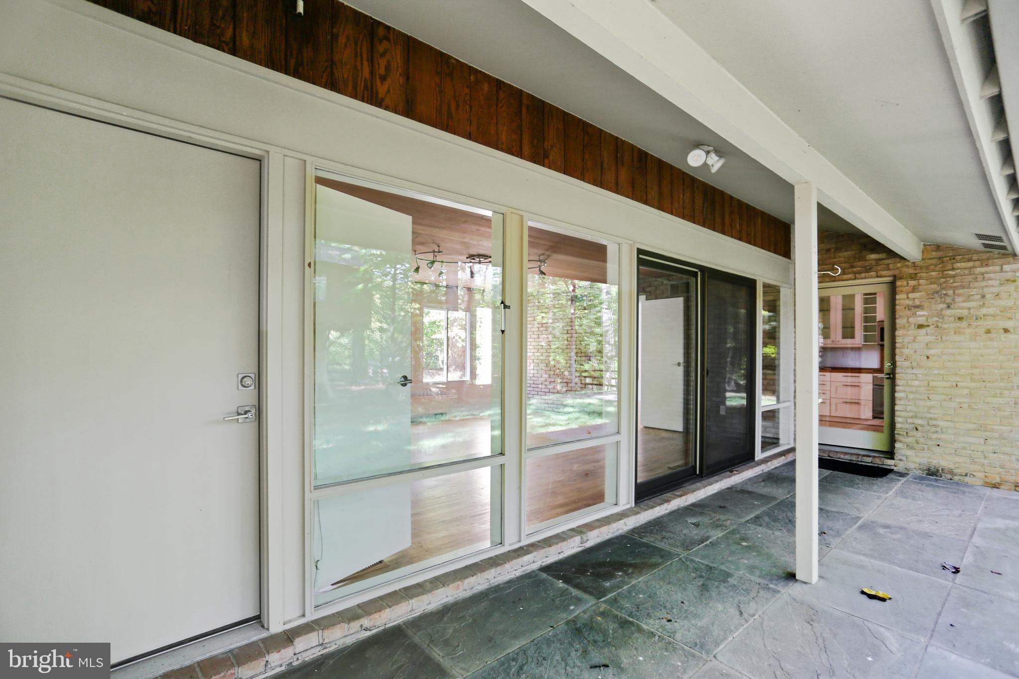 7504 Hamilton Spring Road Bethesda, MD 20817 - Photo 41 of 52 Covered area of back patio