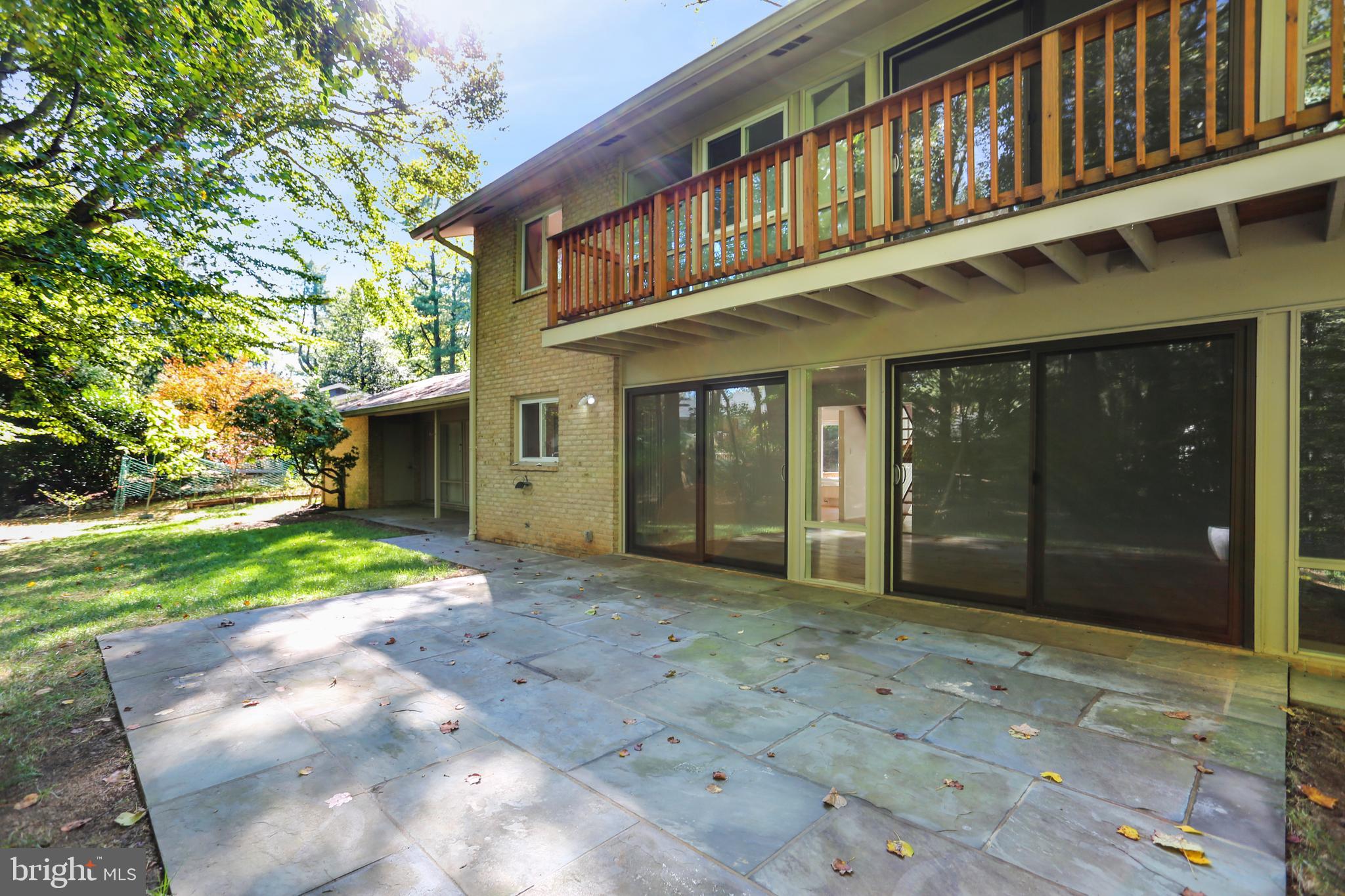 7504 Hamilton Spring Road Bethesda, MD 20817 - Photo 45 of 52 Spacious patio and grassy area for play
