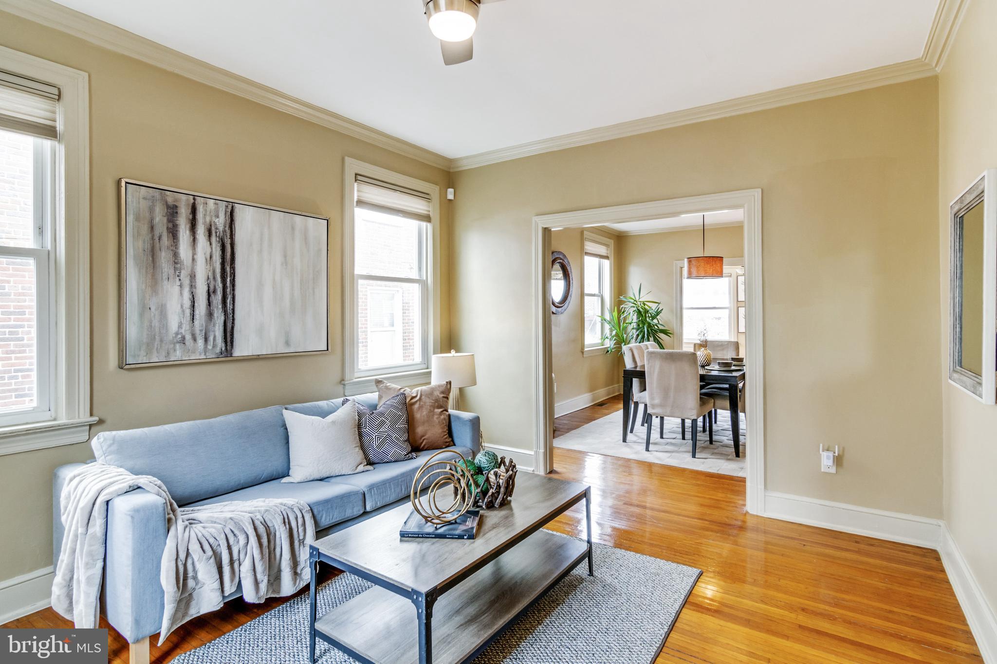 Perfection! High Ceilings, Hardwood Floors & More!