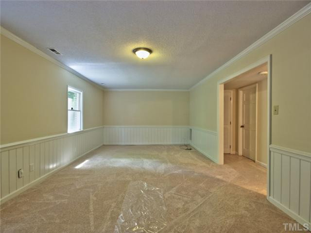 2701 Smokey Ridge Road Raleigh, NC 27613 - Photo 16 of 25 Recreation room in basement, has new carpet. Other