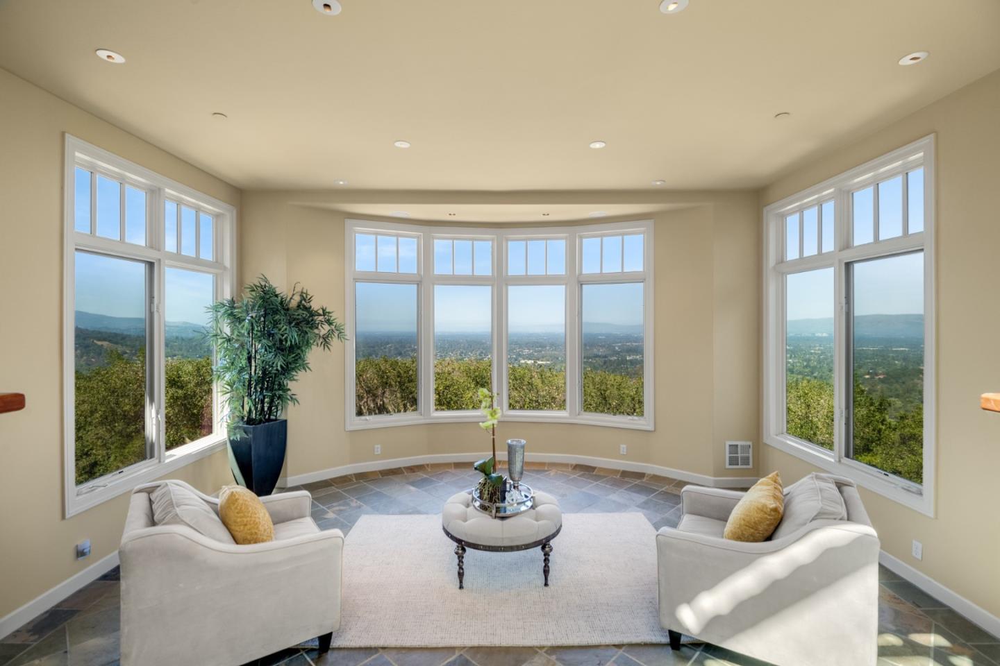1795 Foster Road Los Gatos, CA 95030 - Photo 11 of 56 a living room with furniture and a potted plant