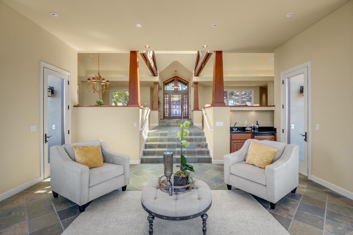1795 Foster Road Los Gatos, CA 95030 - Photo 16 of 56 a living room with furniture and a rug