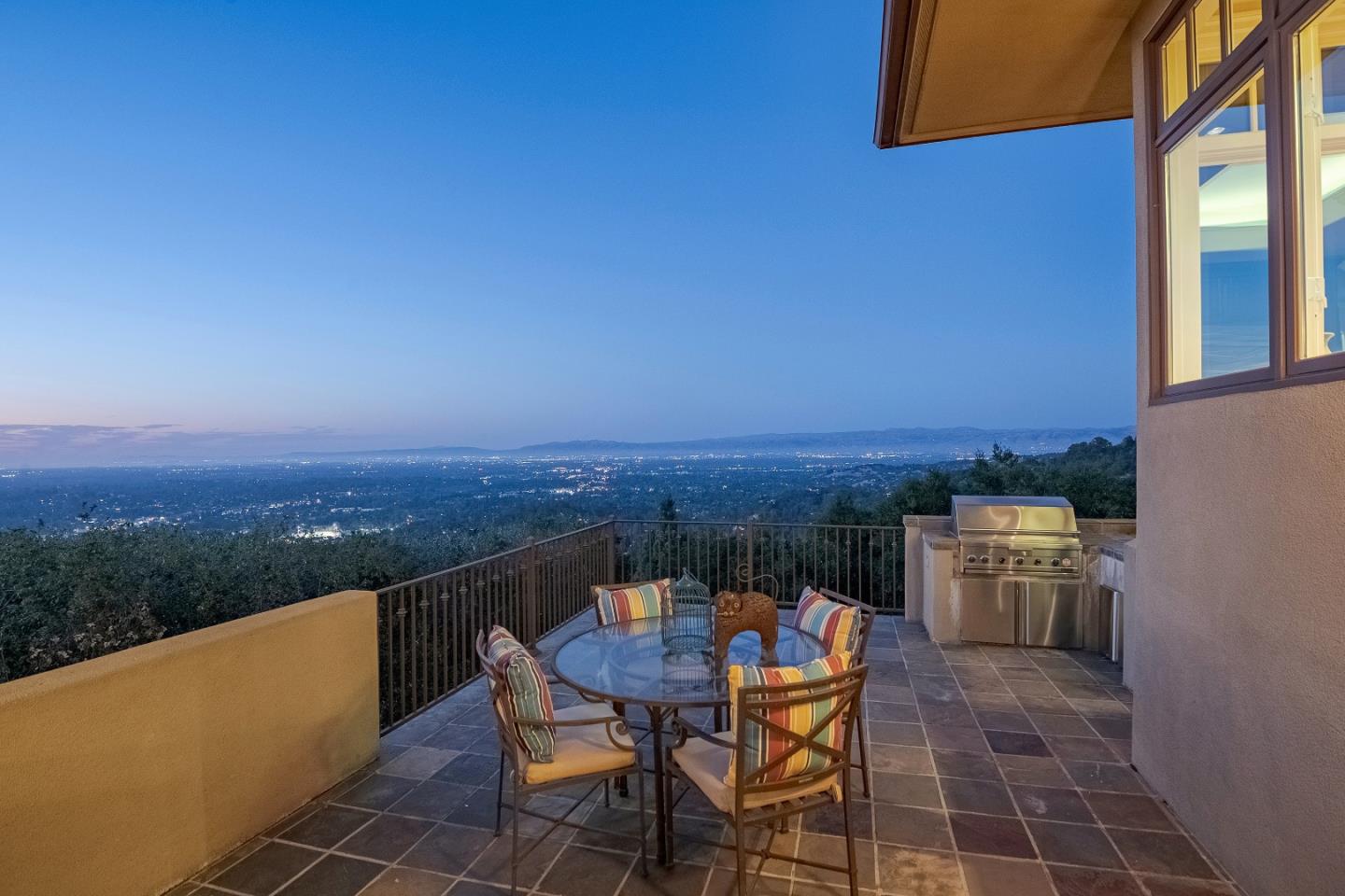 1795 Foster Road Los Gatos, CA 95030 - Photo 31 of 56 a view of a roof deck with furniture and a yard