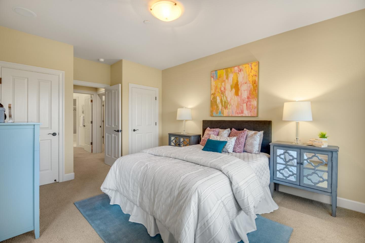 1795 Foster Road Los Gatos, CA 95030 - Photo 50 of 56 a bed room with a bed and a painting