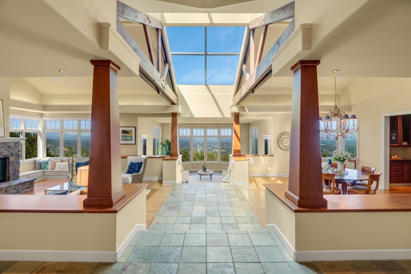 1795 Foster Road Los Gatos, CA 95030 - Photo 8 of 56 a lobby with furniture and floor to ceiling windows