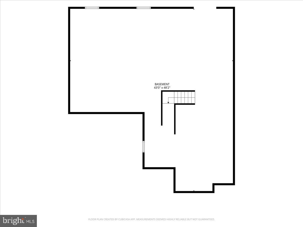 54 Larimar Lane Inwood, WV 25428 - Photo 49 of 50 Basement Floor Plan