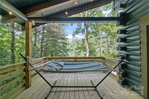 a view of a chairs in a balcony