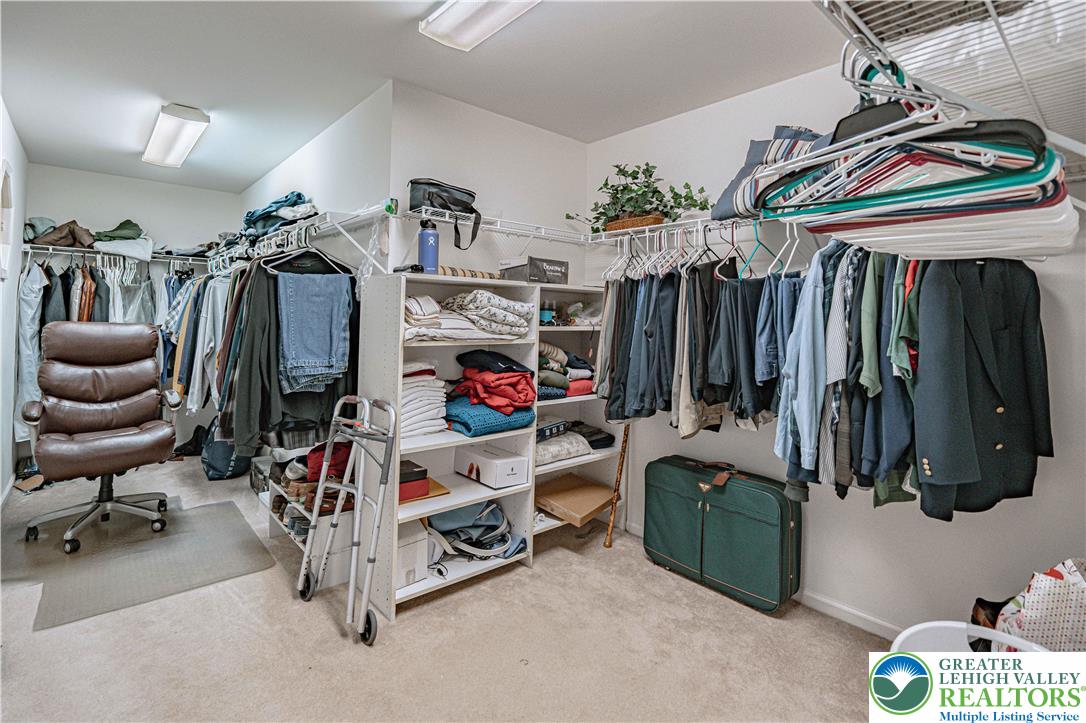 3045 Rambeau Road Bethlehem, PA 18020 - Photo 19 of 52 a view of walk in closet with clothes and shoes