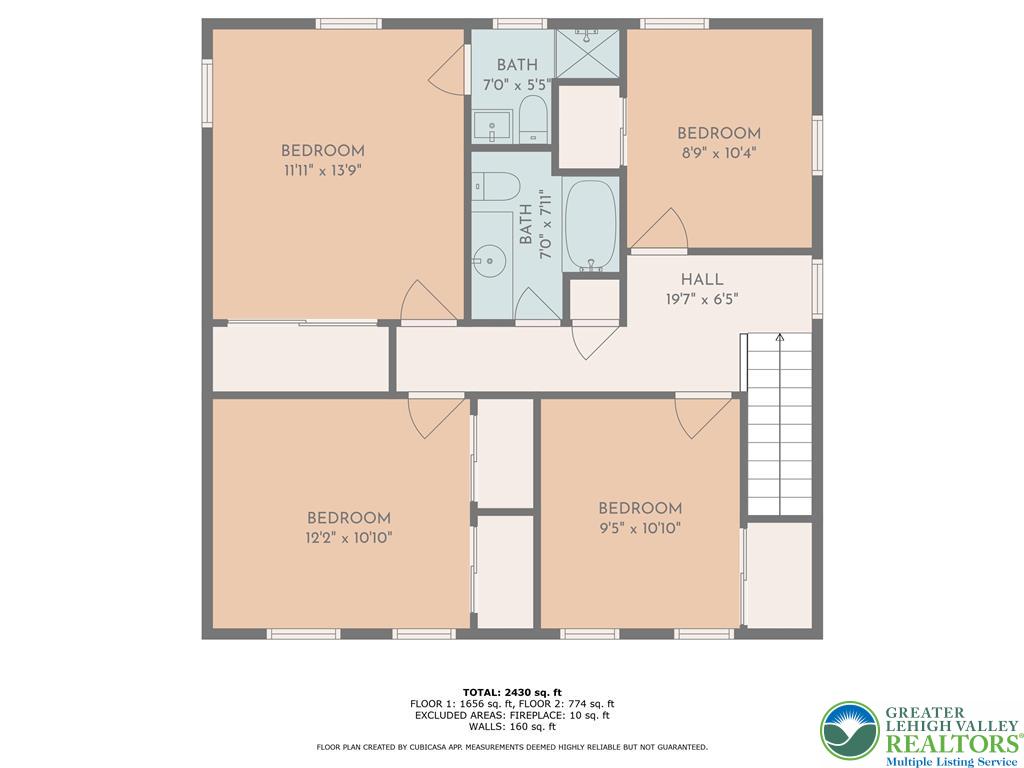 3045 Rambeau Road Bethlehem, PA 18020 - Photo 52 of 52 Second Flr floor plan