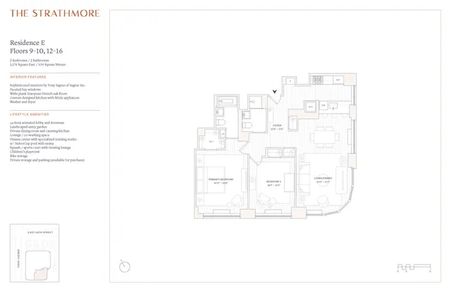 $1,750,000 | 400 East 84th Street, Unit 12E | Upper East Side