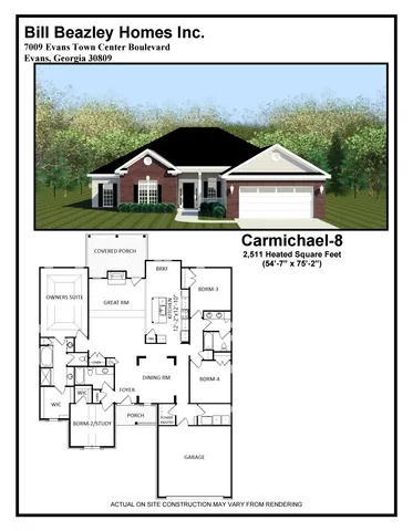$469,900 | 232 Dublin Loop, Grovetown, GA 30813