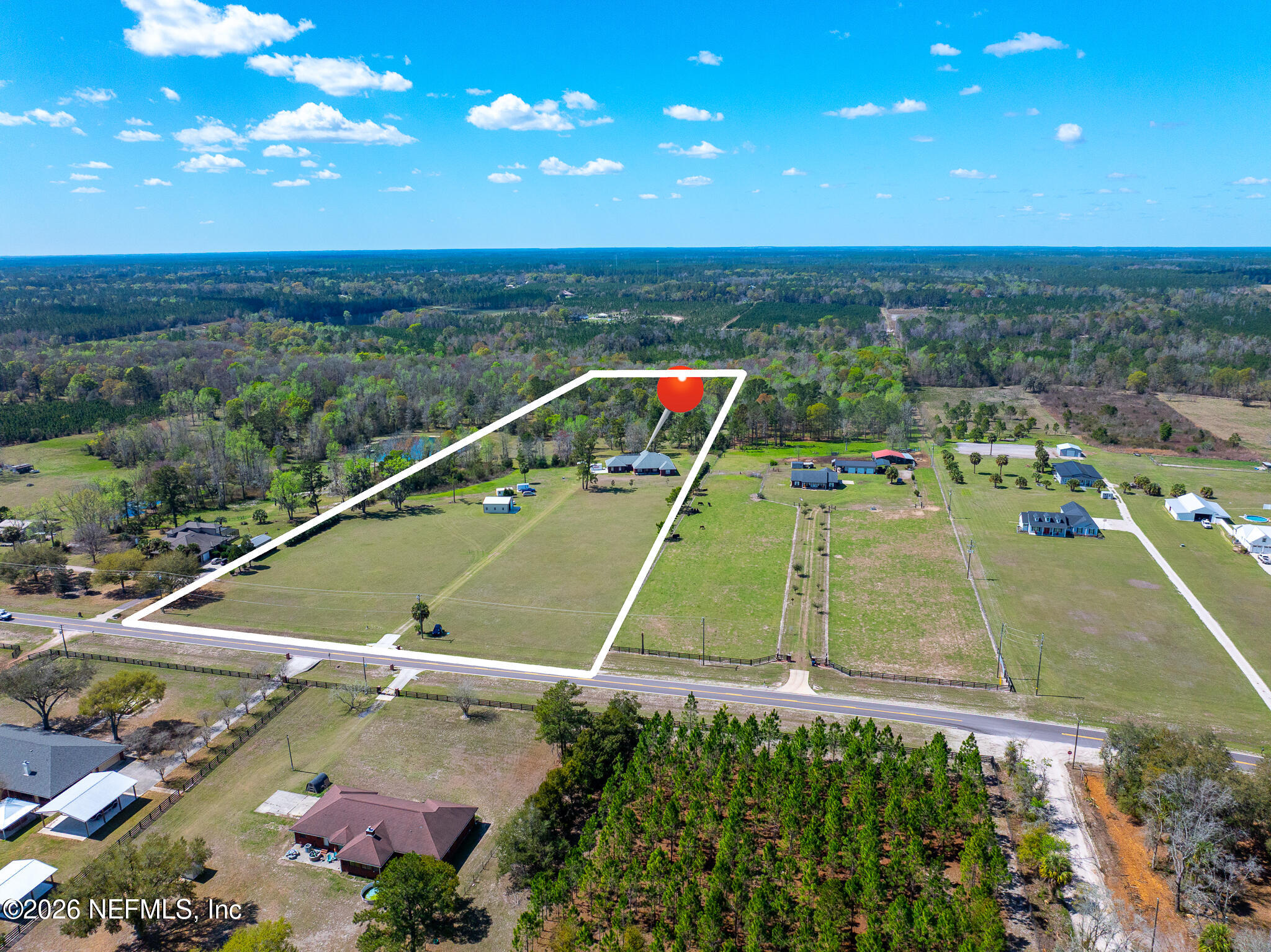 371154 Kings Ferry Road Hilliard, FL 32046 - Photo 63 of 65 62 Aerial