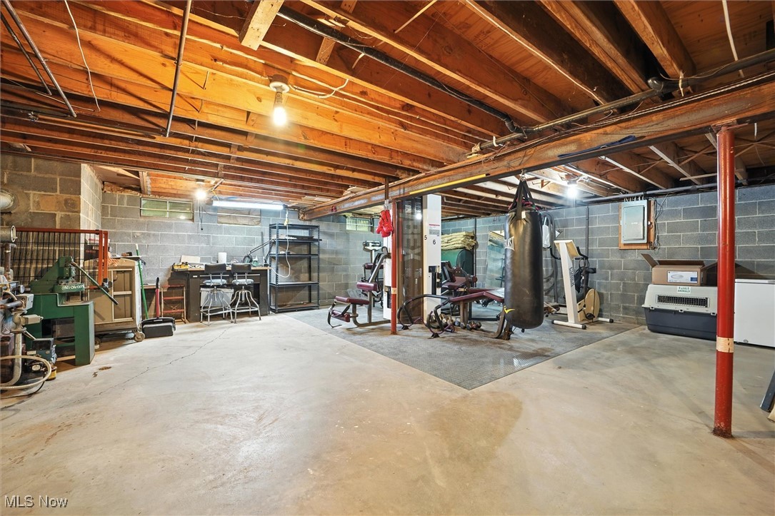 12120 Caves Road Chesterland, OH 44026 - Photo 49 of 50 View of unfinished below grade area