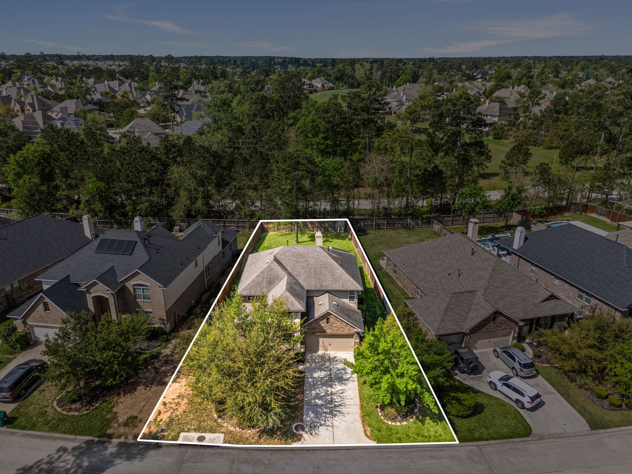 51 Handbridge Place Tomball, TX 77375 - Photo 2 of 46 an aerial view of a house