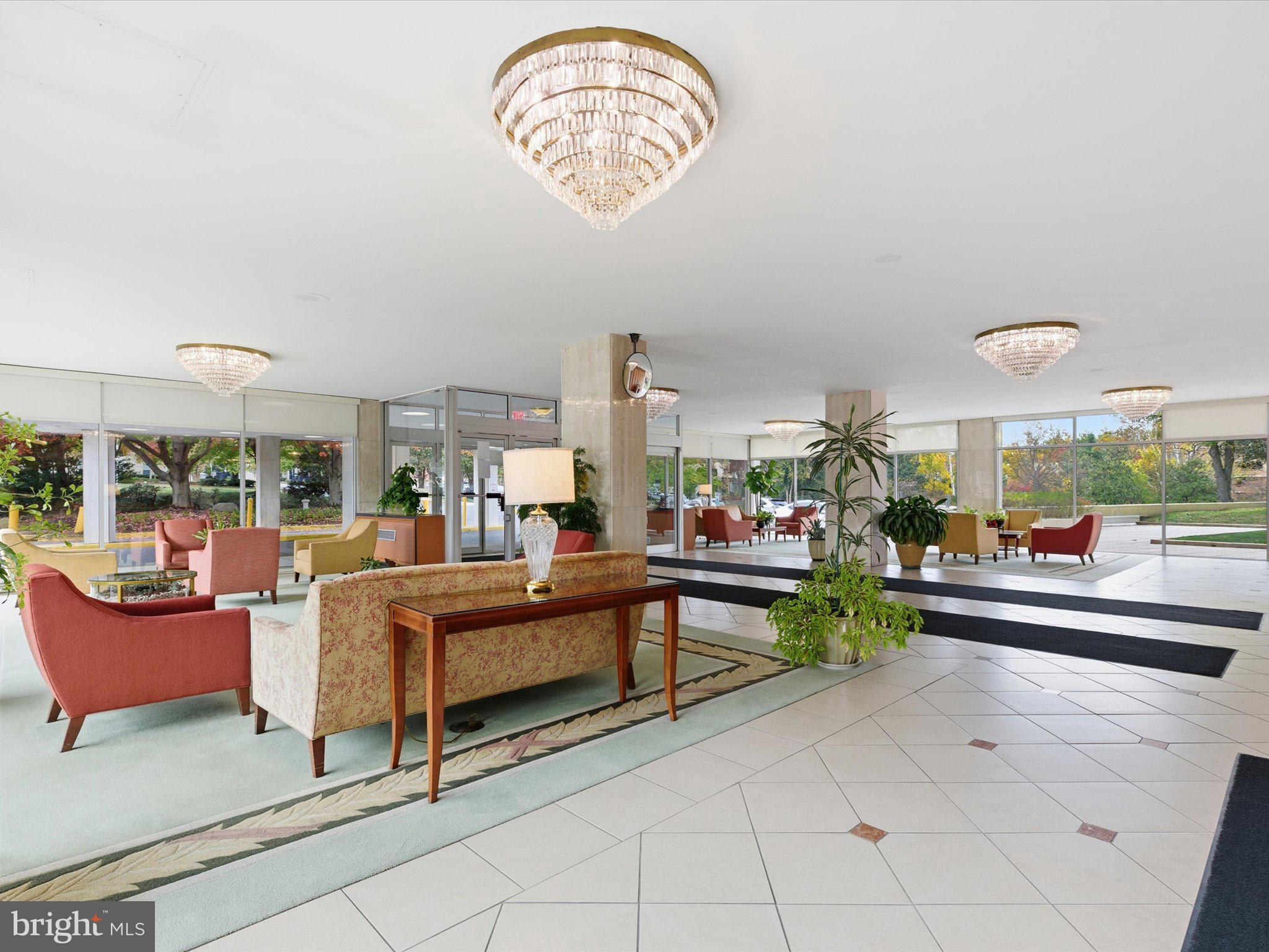 10201 Grosvenor Place, Unit 1001 Rockville, MD 20852 - Photo 36 of 49 Building Lobby