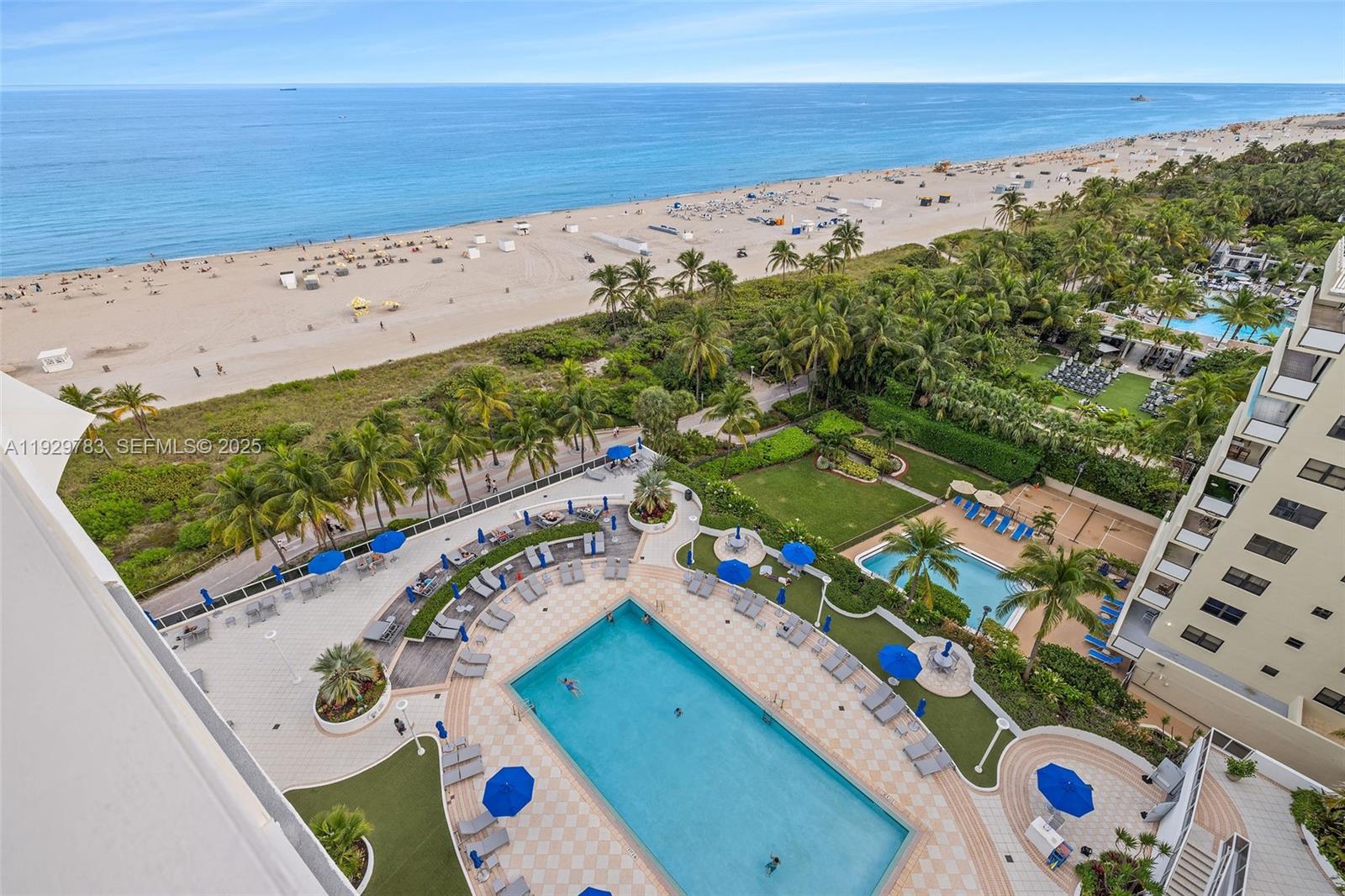 100 Lincoln Road, Unit 1444 Miami Beach, FL 33139 - Photo 9 of 38 an aerial view of a city