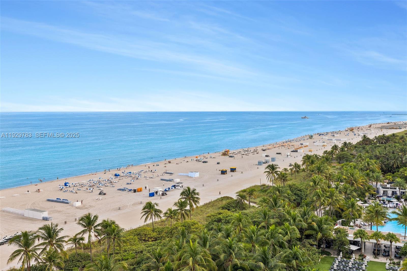 100 Lincoln Road, Unit 1444 Miami Beach, FL 33139 - Photo 10 of 38 an aerial view of beach and ocean