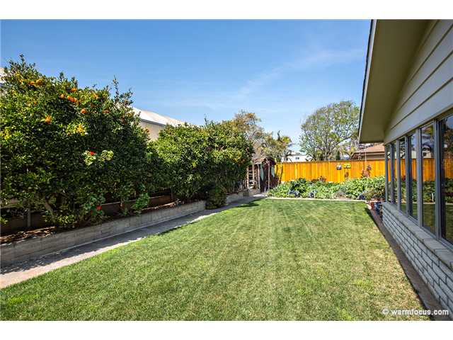 1054 Hermes Avenue Encinitas, CA 92024 - Photo 10 of 21 Large grassy area in the backyard