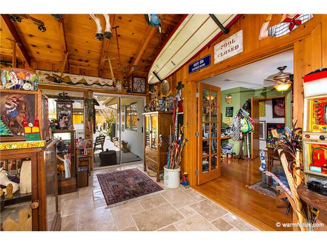 1054 Hermes Avenue Encinitas, CA 92024 - Photo 9 of 21 Office (right hand side) or an optional bedroom with hardwood floors.