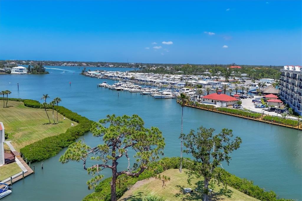 210 Santa Maria Street, Unit 248 Venice, FL 34285 - Photo 71 of 72 an aerial view of a houses with a lake view