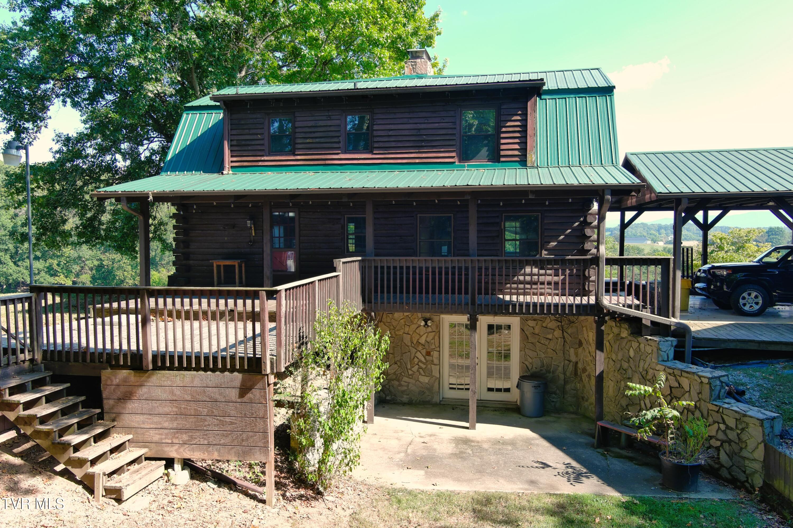 2309 Old Kentucky Road West Mosheim, TN 37818 - Photo 15 of 121 Back of cabin