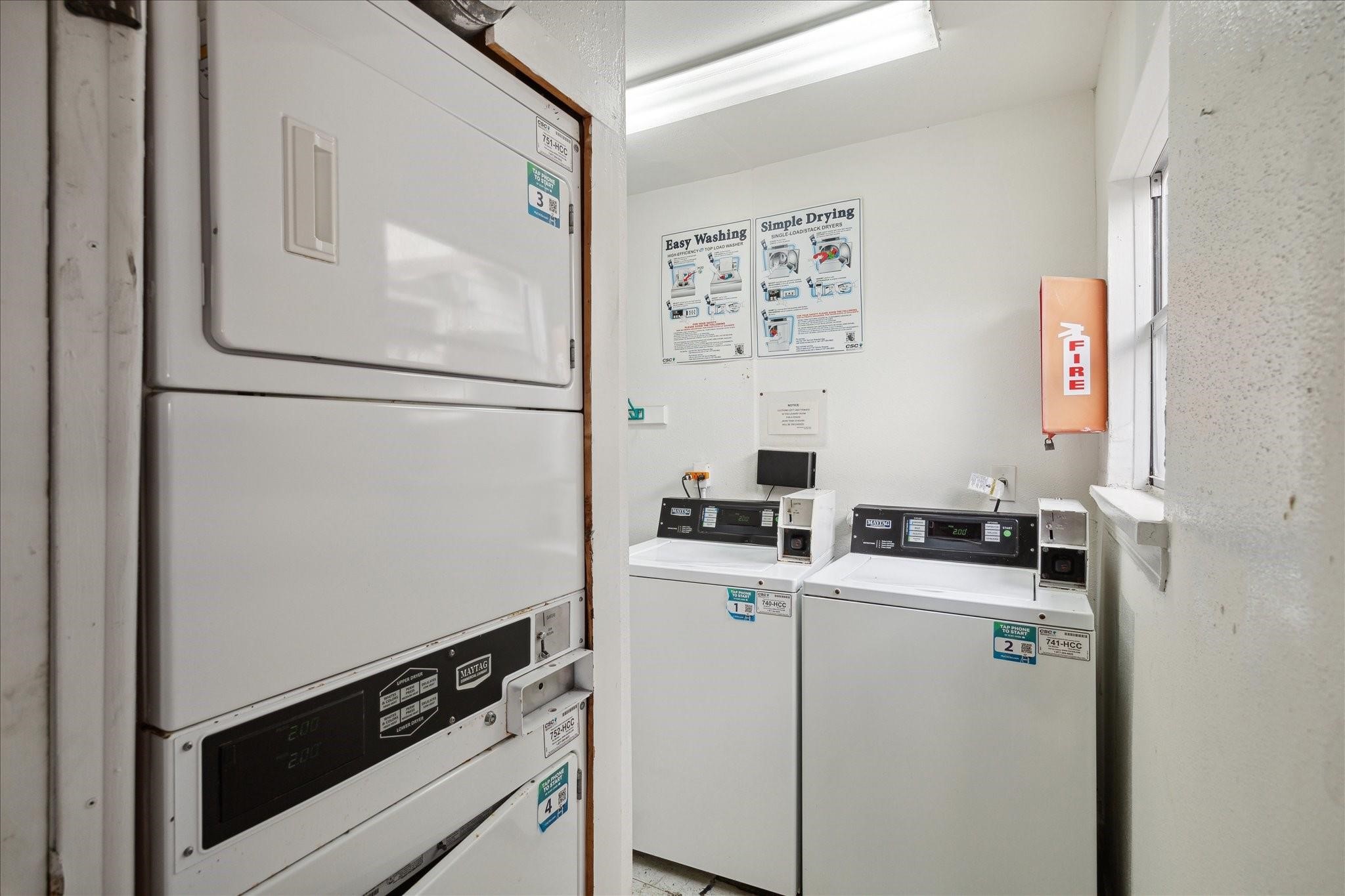 7821 Rue St Cyr Street, Unit 55 Houston, TX 77074 - Photo 15 of 16 Convenient on-site shared laundry facilities.