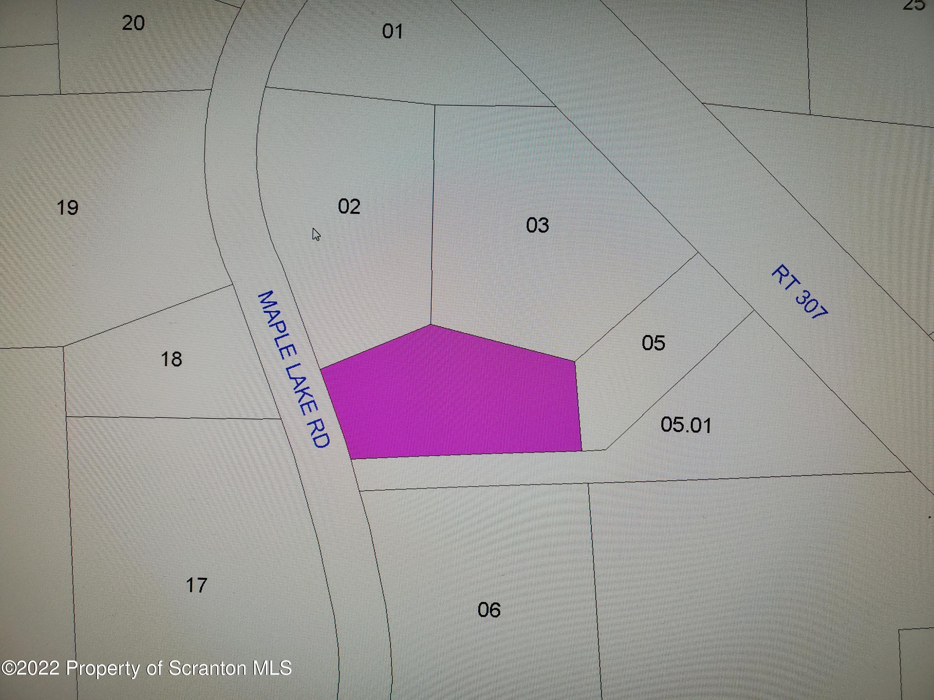 Lot 04 Maple Lake Rd Spring Brook Moscow, PA 18444 - Photo 8 of 9 a utility room with dryer and washer