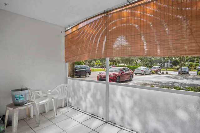 a building with trees in front of it