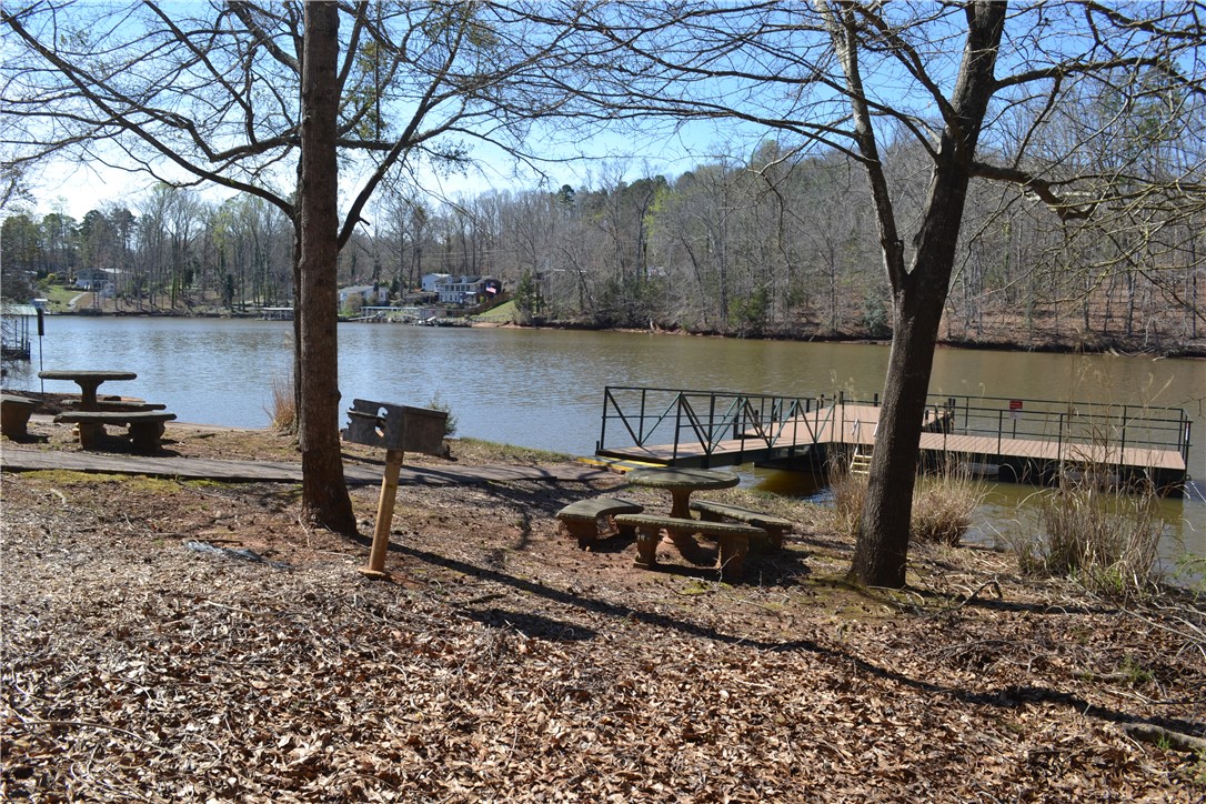 827 Audubon Place Iva, SC 29655 - Photo 6 of 7 The sub divison feature private water access and dock, perfect for outdoor enjoyment.