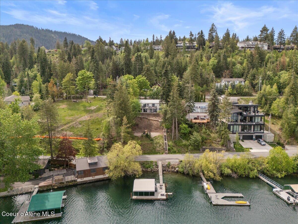2937 East Upper Hayden Lake Road Hayden, ID 83835 - Photo 44 of 50 61-Aerial back of home