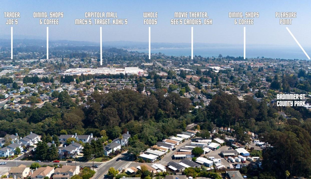 2546 Capitola Road, Unit 6 Santa Cruz, CA 95062 - Photo 36 of 40 a view of a city with tall buildings