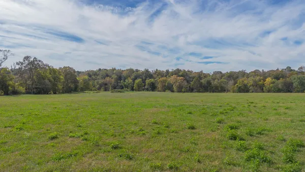 a view of an outdoor space and a yard