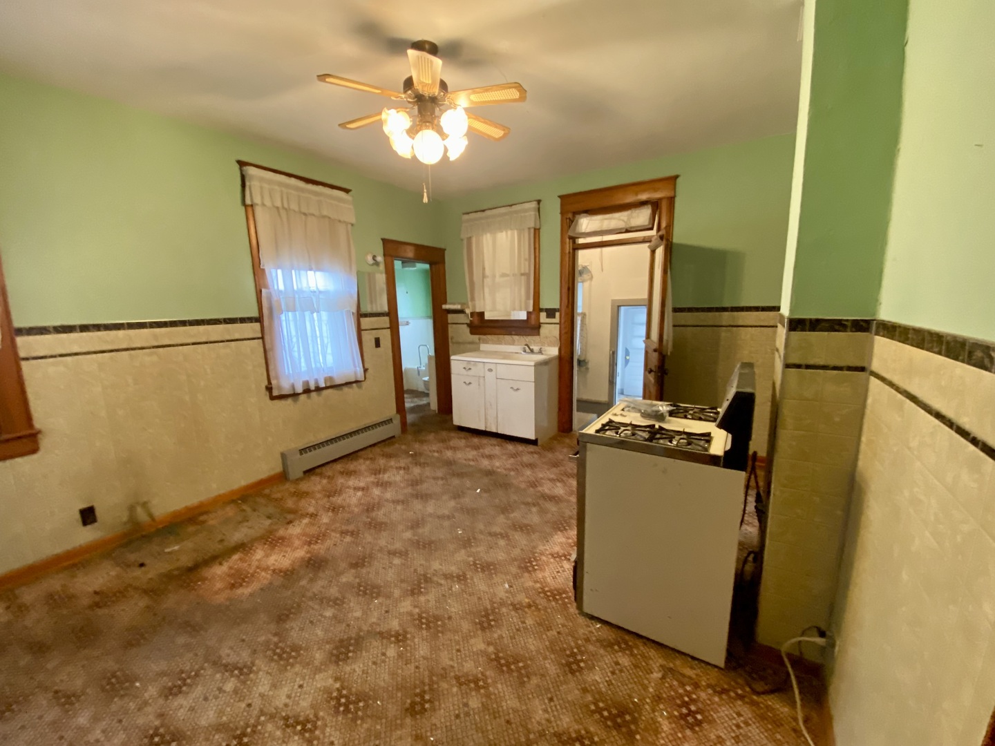 210 Rolston Street Centralia, IL 62801 - Photo 3 of 9 a room with storage and utility