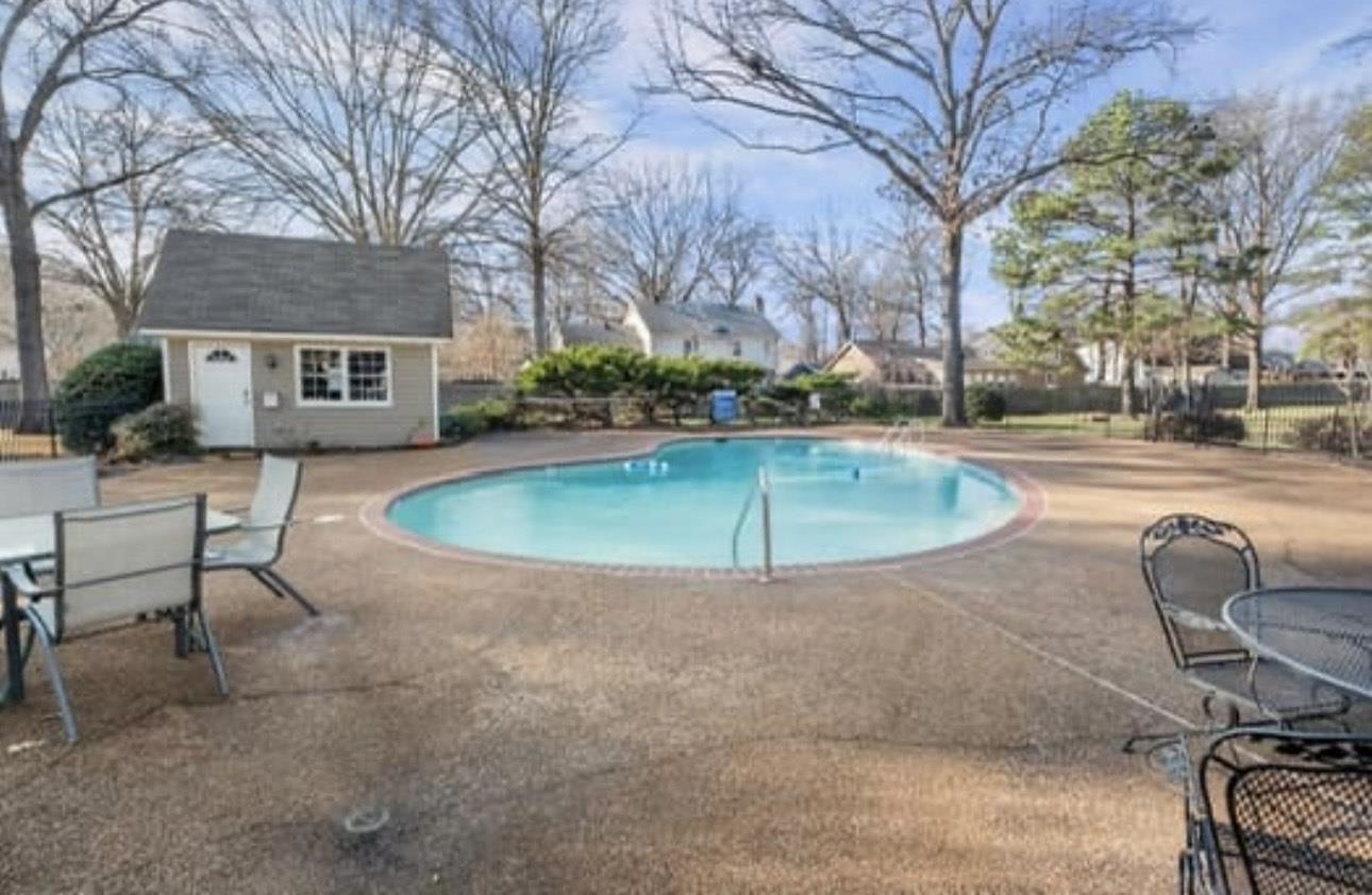 1687 Kimbrough Road, Unit 1687 Germantown, TN 38138 - Photo 16 of 20 a view of a house with backyard and sitting area