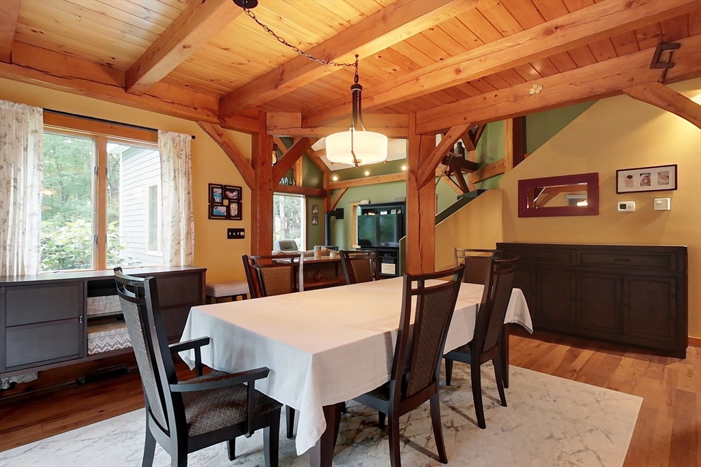 23 A Heald Street Pepperell, MA 01463 - Photo 11 of 42 a view of a dining room with furniture and window