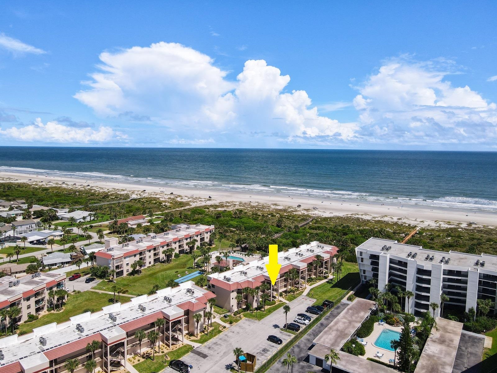 4250 A1A South, Unit O23 St. Augustine, FL 32080 - Photo 31 of 38 an aerial view of a city